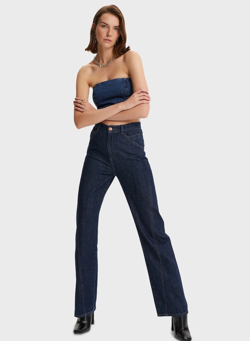 نوكتورن High Waist Jeans Pants
