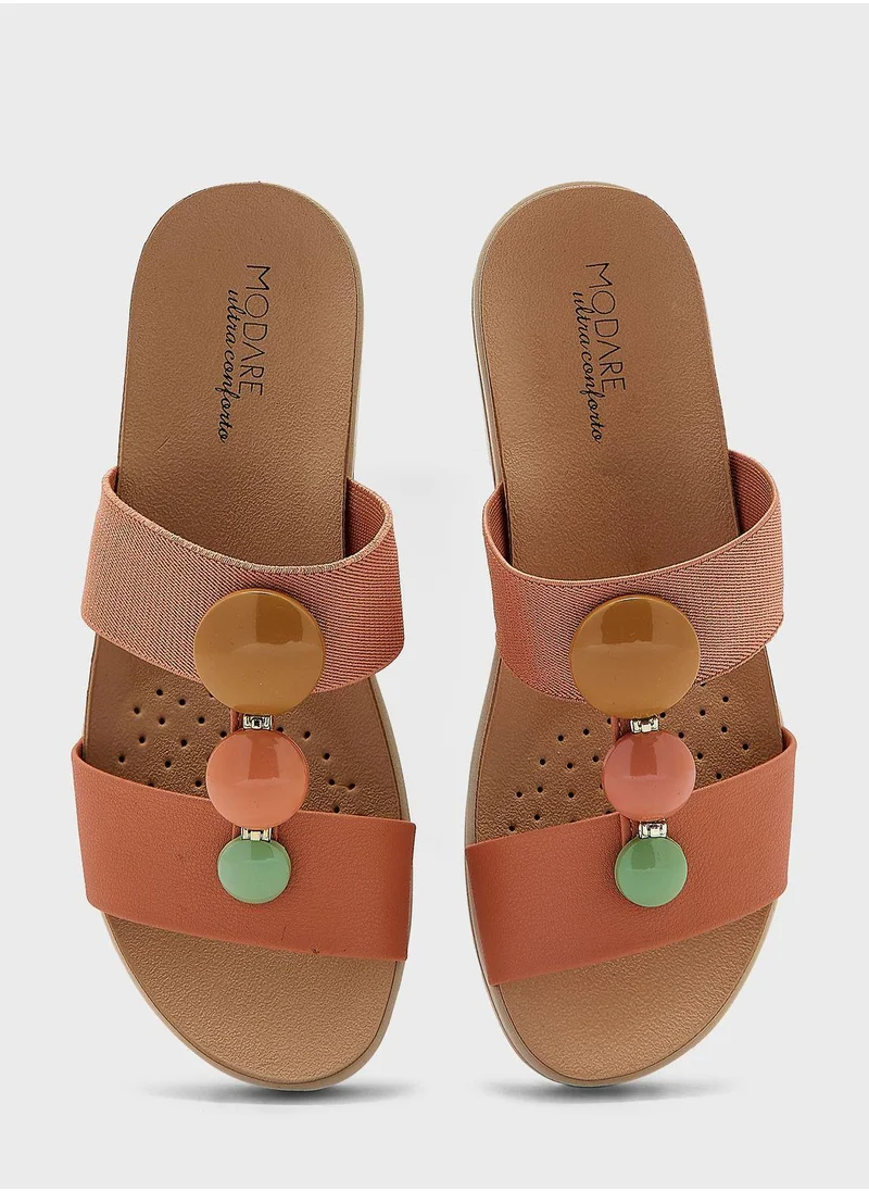 مودار Multi Strap Flat Sandals