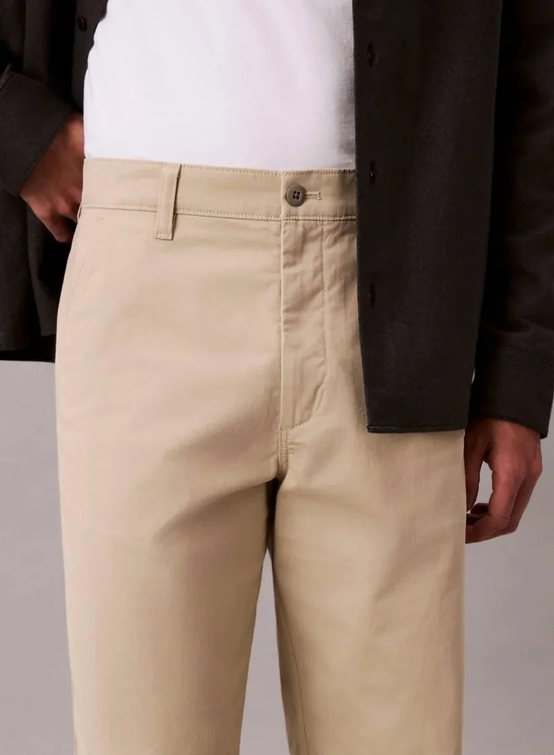 Calvin Klein Jeans Island Fossil 90'S Straight Trousers for Men | Best Price UAE