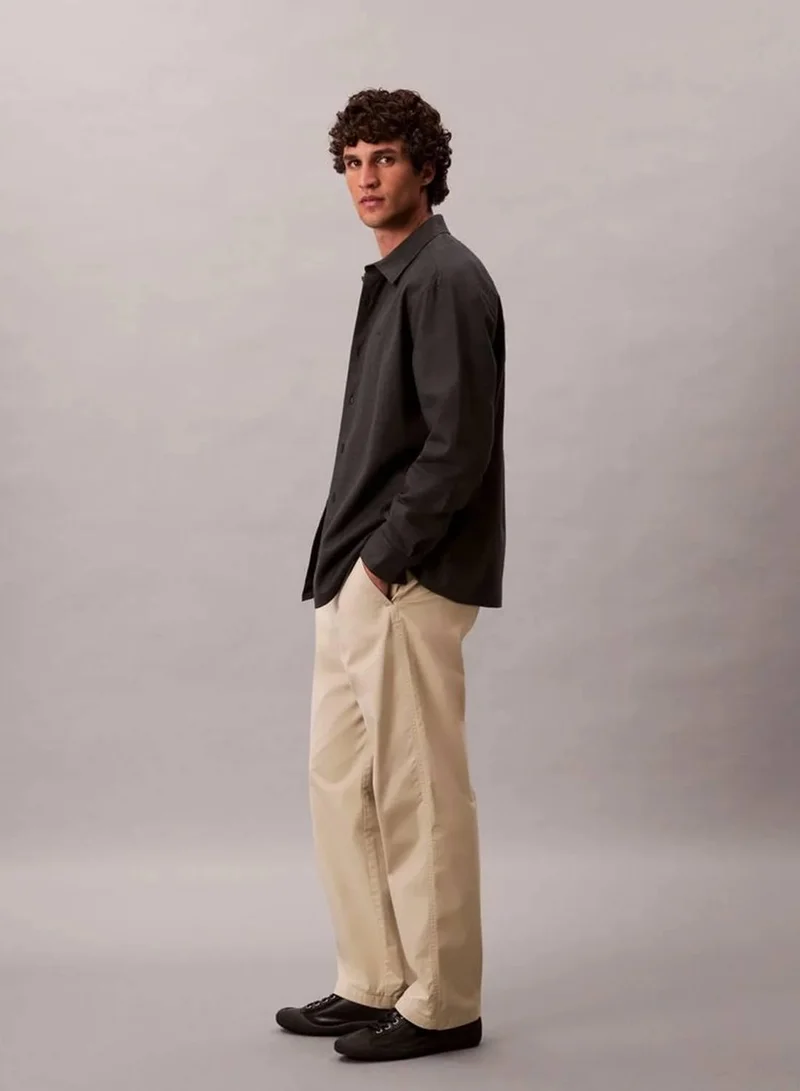 Calvin Klein Jeans Island Fossil 90'S Straight Trousers for Men | Best Price UAE