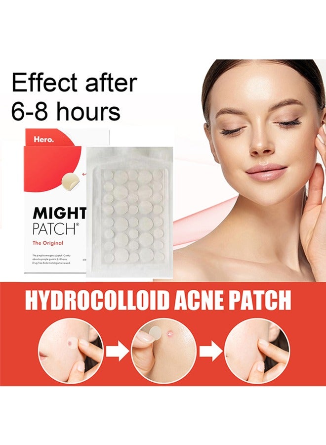Hero 36- Piece Mighty Patch Hydrocolloid Acne Pimple Patch Spot Treatment Beige 5.5inch - Image 2
