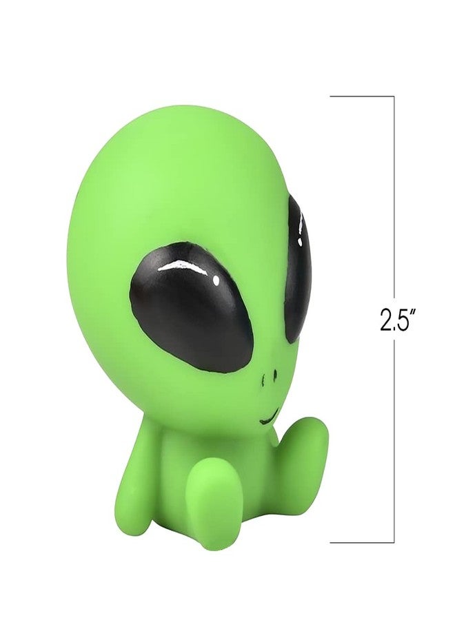 ArtCreativity Rubber Galactic Aliens, Set of 10, Alien Toys for Kids in Assorted Colors, Great as Outer Space Party Favors, Bath Toys for Kids, Swimming Pool, and Office Desk Decorations - Image 3