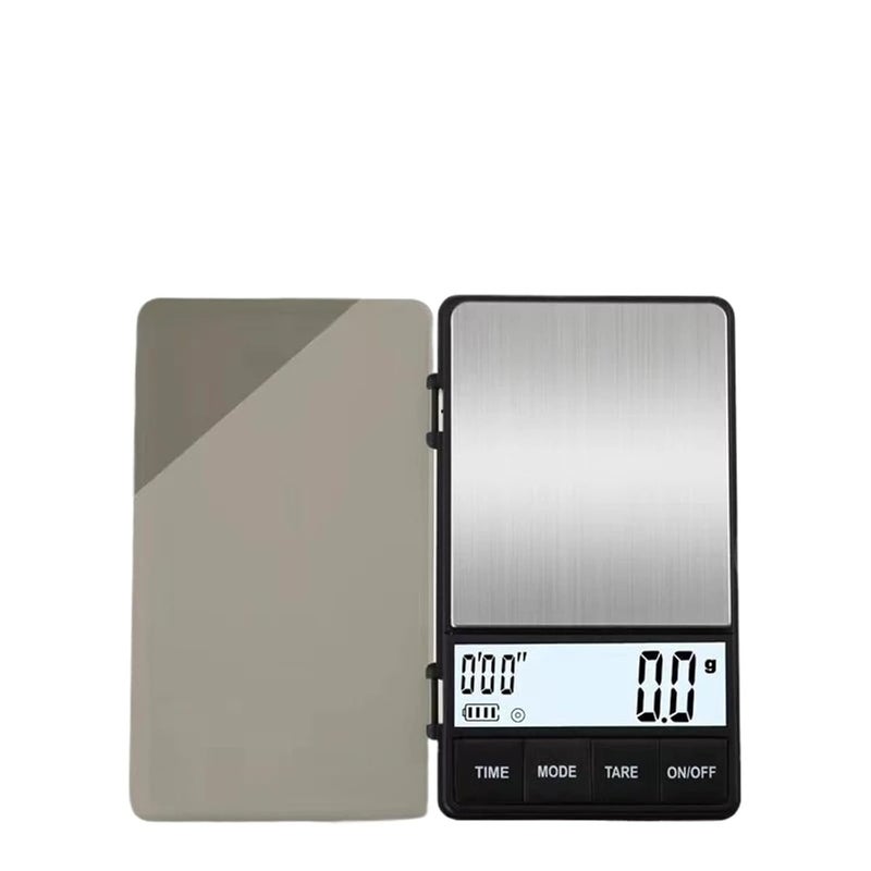 Electronic Scale, 1000X0.1g Pocket Small Coffee Scale Stainless Steel Electronic with Timer Function Portable LCD Digital Espresso,for Meal Prep, Baking and Cooking - Image 5