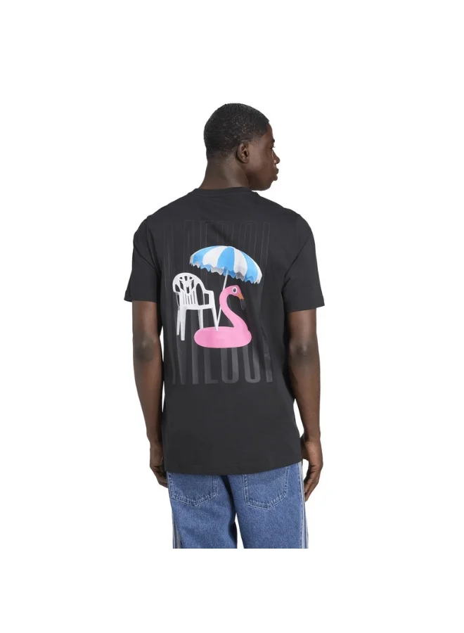 Adidas Messi Icon G T M Black Football/Soccer T-Shirts For Men