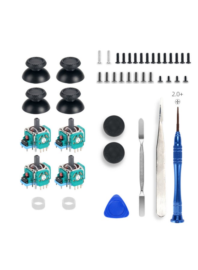 Applicable PS5 Rocker Lever Repair Replacement Screw Mushroom Head Plastic Cap Tool Suit 08-Product Color:P5-Set 22  - Image 1