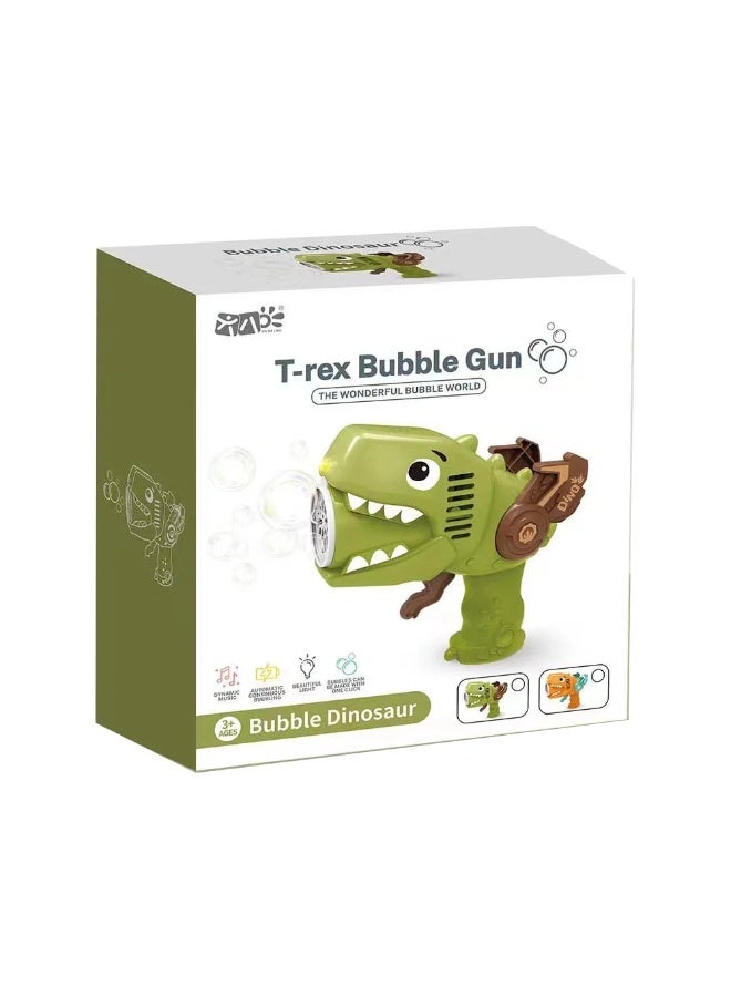 Stem T-Rex Bubble Gun – The Wonderful Bubble World for 3+ - Image 1