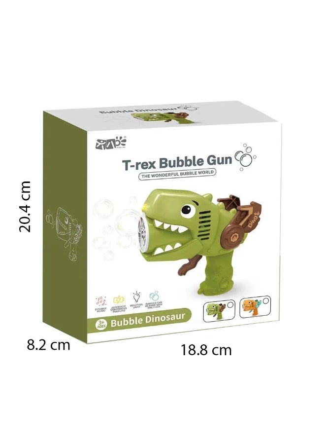 Stem T-Rex Bubble Gun – The Wonderful Bubble World for 3+ - Image 2