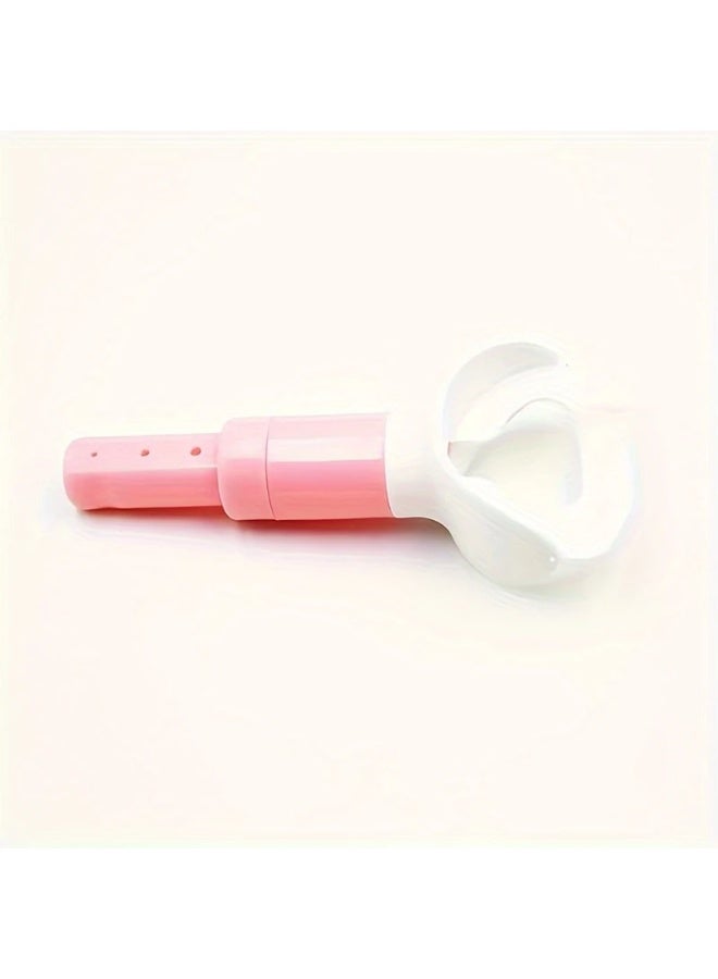 Goolsky 1pc Pink Breathing Trainer for Adults - Slimming & Lung Capacity Boosting, Abdominal Exercise Tool, PP Material, Battery-Free, with Dual Measurement Markings for Body Shaping & Face Lifting, Breathing Exercise Device - Image 5