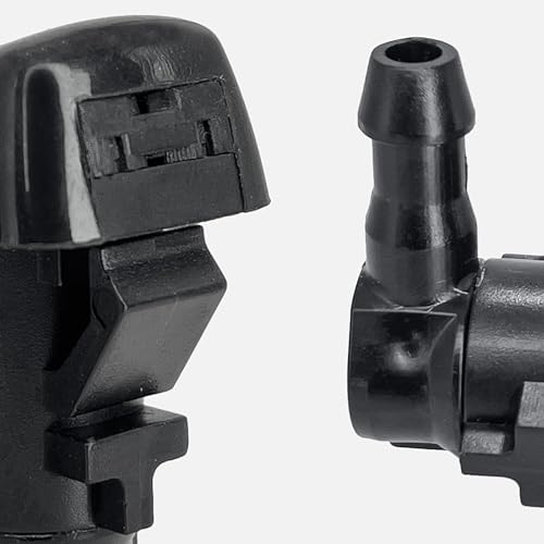 Click&Fit Windshield washer nozzles replacement for Lincoln MKZ, Mercury Milan, Ford Fusion 2008 2009 2010 2011 2012 – Wiper washer spray jet kit 2 pcs replaces 8E5Z17603A (2-Outlets) - Image 4