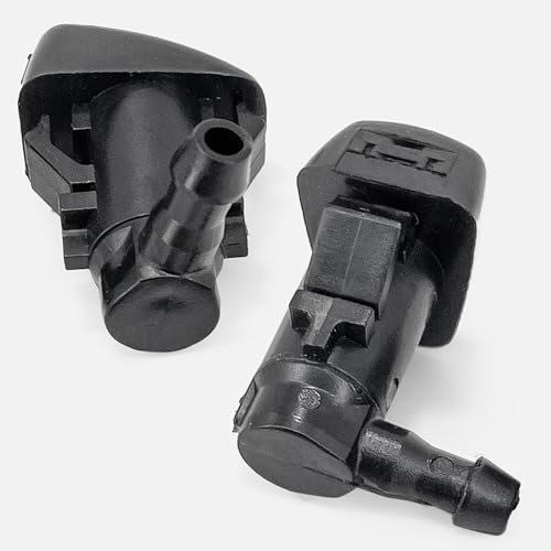 Click&Fit Windshield washer nozzles replacement for Lincoln MKZ, Mercury Milan, Ford Fusion 2008 2009 2010 2011 2012 – Wiper washer spray jet kit 2 pcs replaces 8E5Z17603A (2-Outlets) - Image 5
