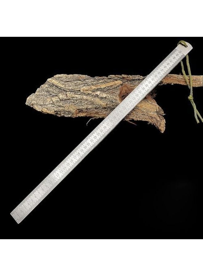 5mm Stainless Steel Ruler For Engineering Drawing Home Craft And Teacher Use - Image 5