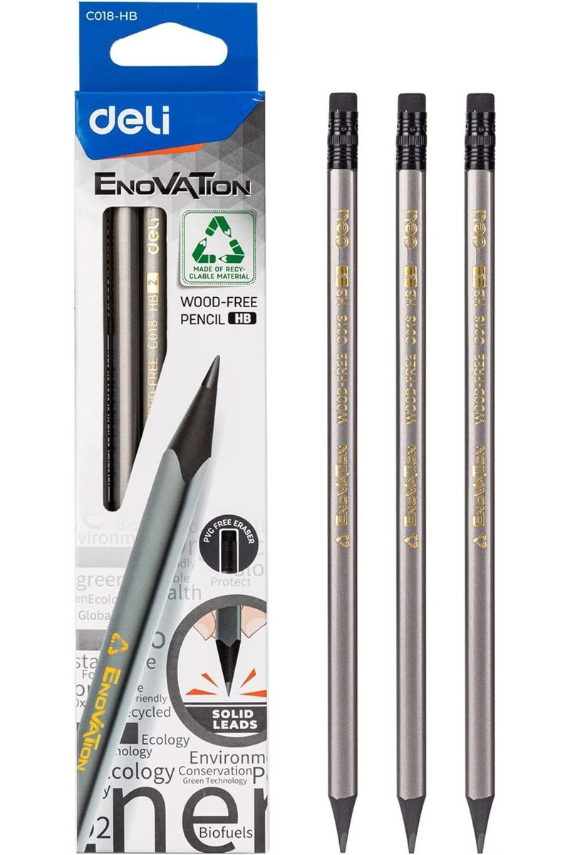 Deli HB Pencil Asst. EC018-HB - Image 1