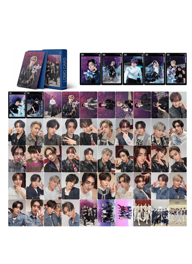 EHOME 55Pcs Enhypen 2024 Ggu Ggu Package Lomo Card  - Image 2