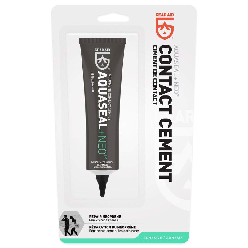 GEAR AID Aquaseal NEO Contact Cement for Neoprene and Wetsuit Repair, 1.5 fl oz, Black (14110) - Image 2