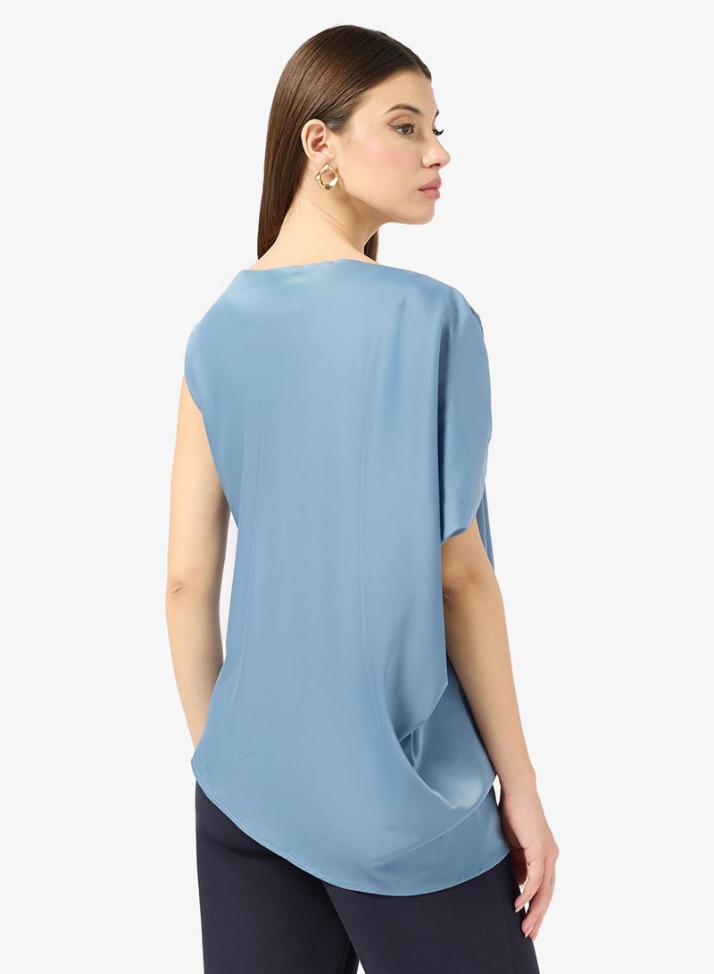 ELLA Blouse With Knot Detail - Image 2