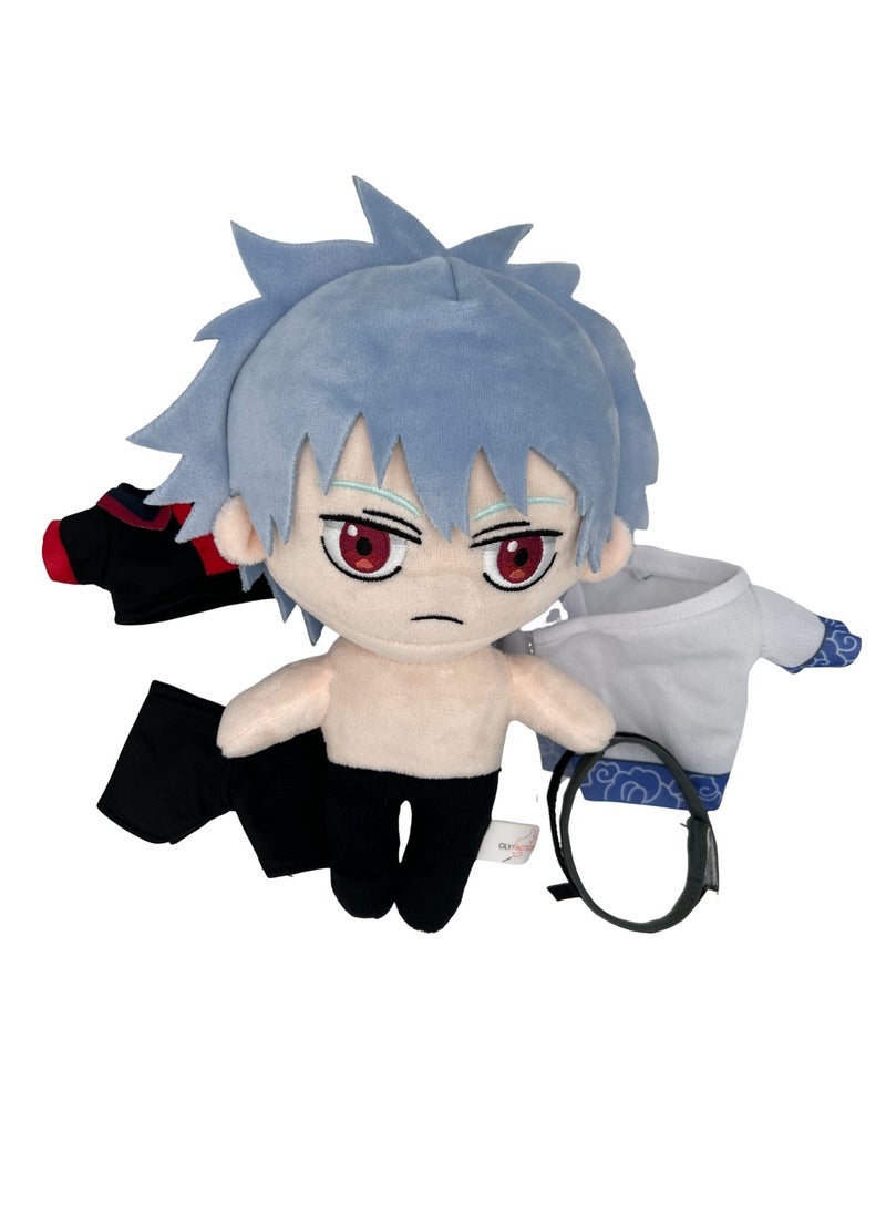 Silver Soul Onmyoji doll Bantian Yinshi plush toy Q version doll cotton doll for fans and friends (20cm) - Image 3