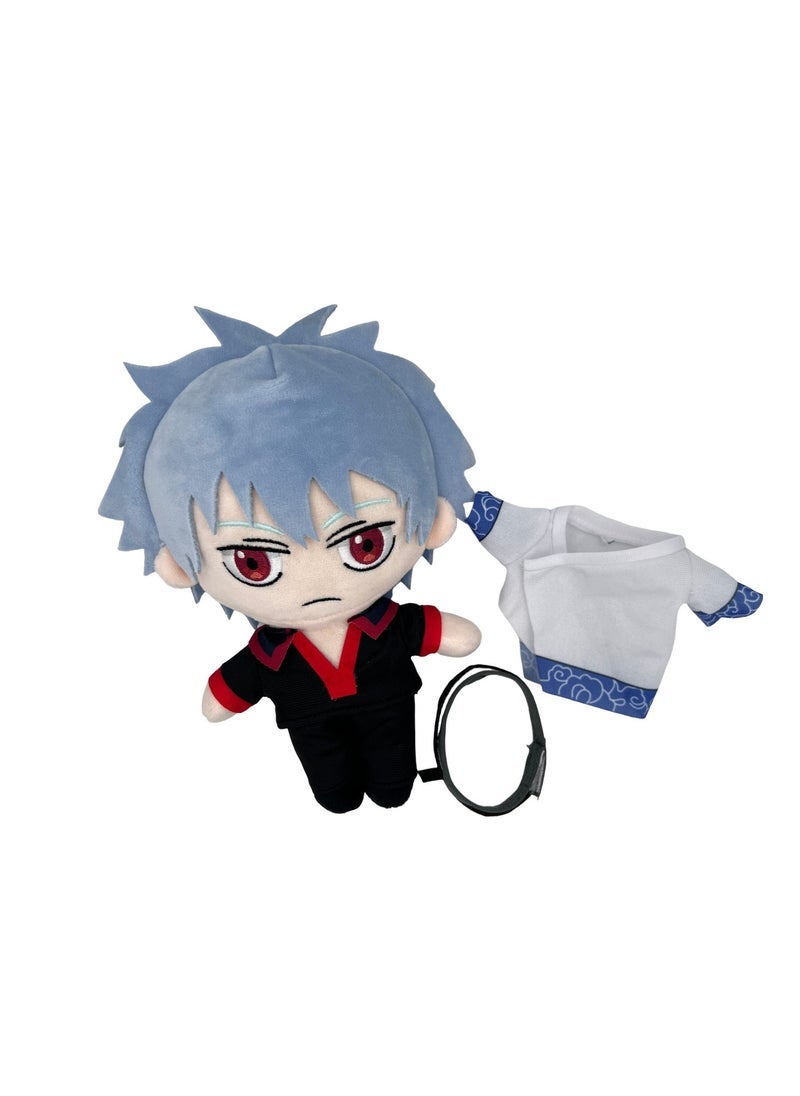 Silver Soul Onmyoji doll Bantian Yinshi plush toy Q version doll cotton doll for fans and friends (20cm) - Image 2