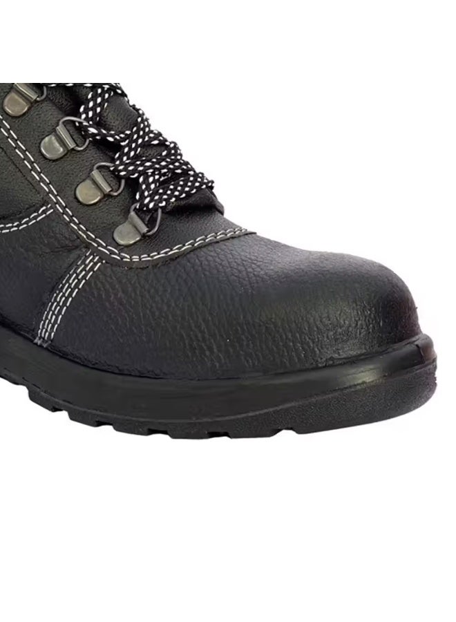 فكسر أحذية أمان ذات مقدمة فولاذية عالية الكاحل ونعل مقاوم للانزلاق - أسود - Image 5