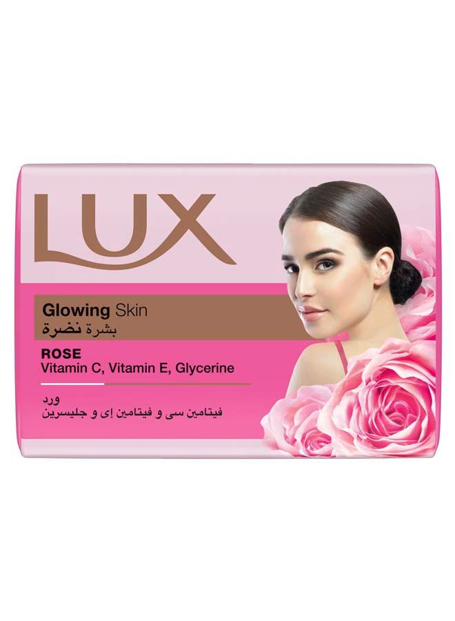 لوكس لوح صابون لبشرة متوهجة برائحة الورد - Image 2