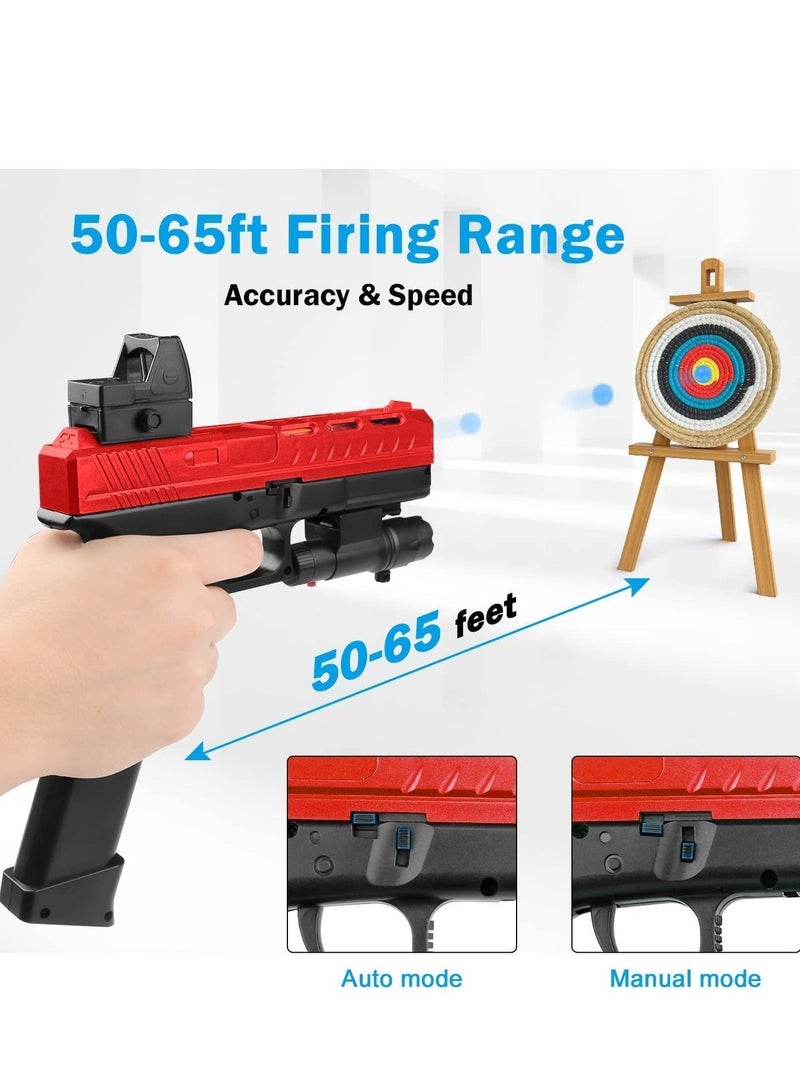 Moonmen Gel Balls Blaster Gle817 Pistol Toy Gun Hydrogel Impact Game/Hydrogel- Ball Blaster Toy for Children's Outdoor Team Game Live CS Battles Cosplay - Image 4