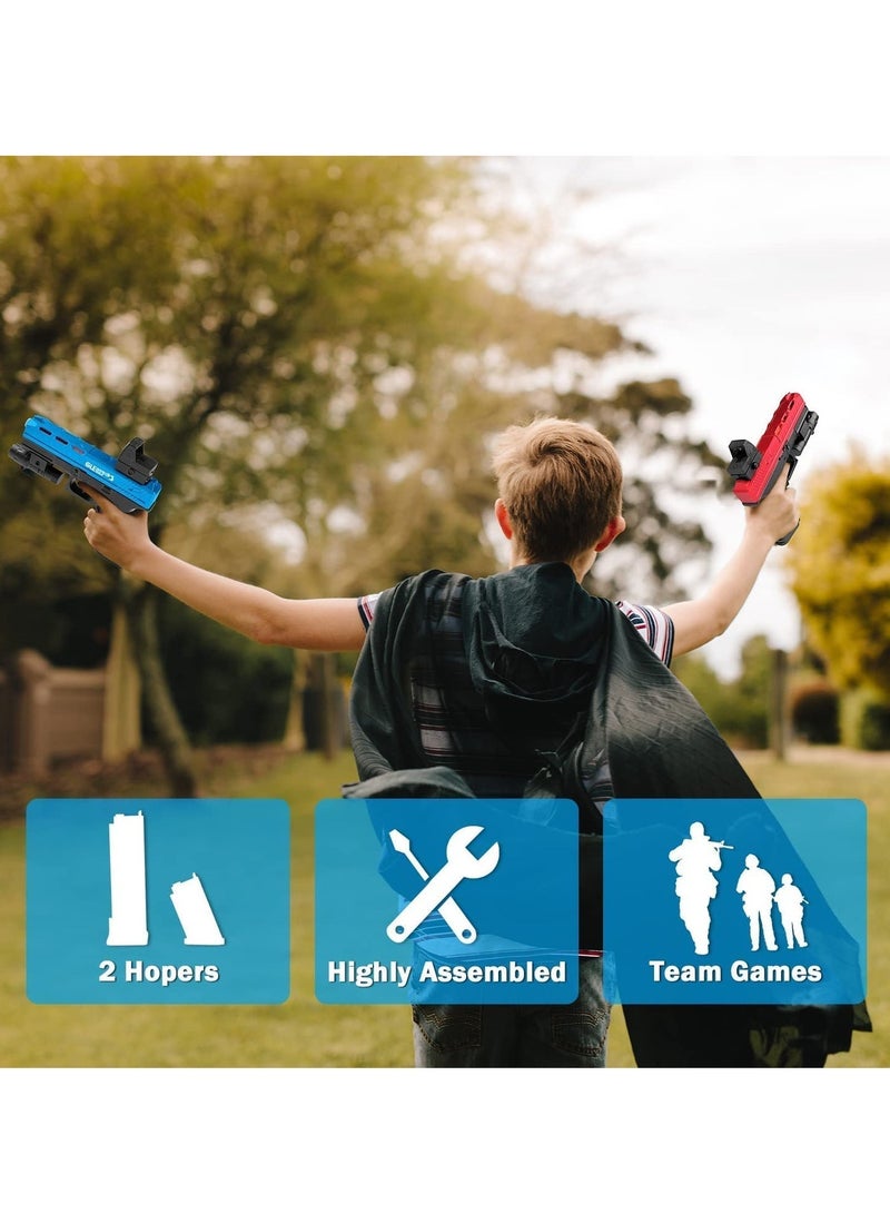 Moonmen Gel Balls Blaster Gle817 Pistol Toy Gun Hydrogel Impact Game/Hydrogel- Ball Blaster Toy for Children's Outdoor Team Game Live CS Battles Cosplay - Image 3