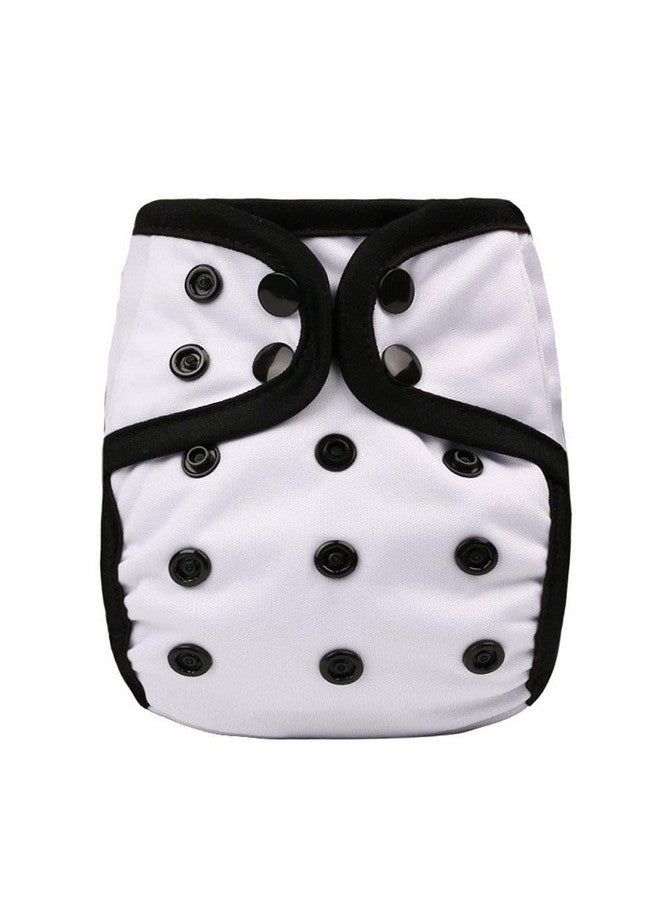 OsoCozy أغطية حفاضات قماش قابلة لإعادة الاستخدام للمواليد الجدد مع أزرار قابلة للتعديل وفتحات مزدوجة للساقين للأولاد والبنات من 6 إلى 12 رطلاً. استخدمها مع حفاضات قماش مطوية أو مسطحة أو حفاضات ملائمة أو إدخالات قابلة للتثبيت. - Image 2