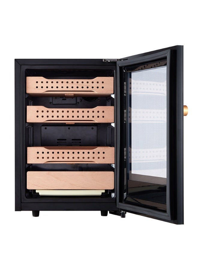 Afidano Electric Cigar Humidor 400 Capacity, Dual-Zone Smart Humidifier with Touchscreen & App Control, Fingerprint Lock, Spanish Cedar Drawers, Quiet Operation AFIDANO-B1 BLACK - Image 3