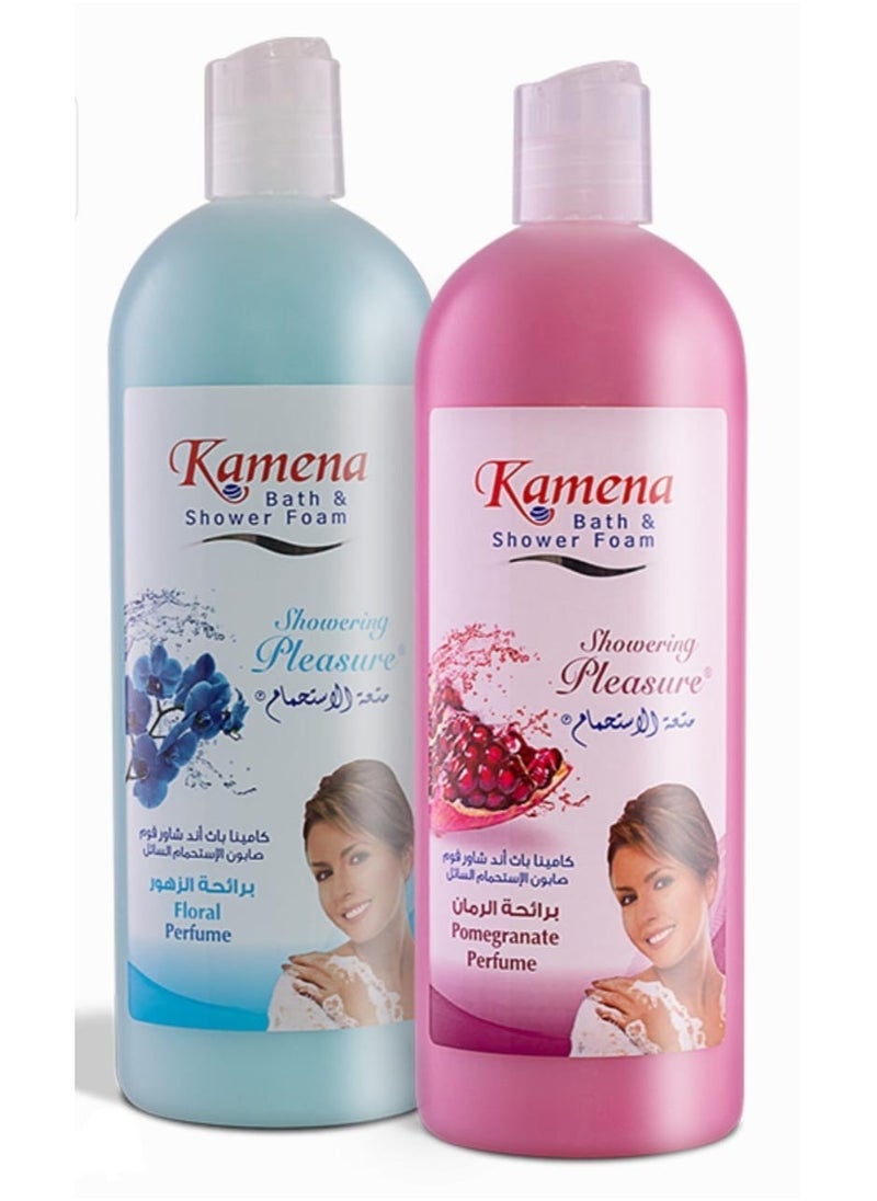 Kamena - Kamena Pomegranate + Floral Shower Gel 1pc - 750ml - Image 1
