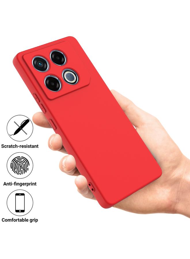 S-TOP Case For Infinix GT 20 Pro Solid Color Liquid Silicone Dropproof Full Coverage Phone Case - Image 2