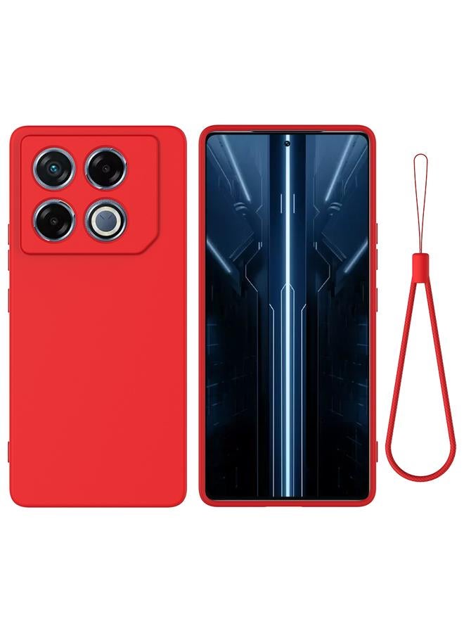 S-TOP Case For Infinix GT 20 Pro Solid Color Liquid Silicone Dropproof Full Coverage Phone Case - Image 1