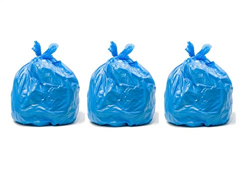 Clean India Garbage Bags Medium for Home 90 Pcs, Dustbin Bags, Recyclable Garbage Bag | Size 19 x 21 Inch (30 Pcs X 3) - Dustbin Covers/Plastic Bag… (blue) - Image 2