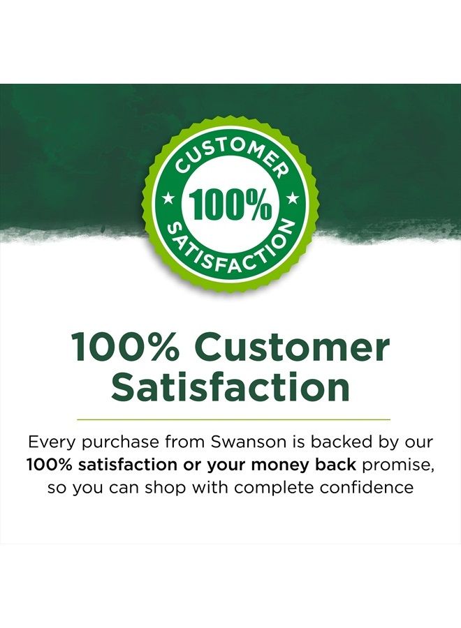 SWANSON Gymnema Sylvestre Leaf 400 Milligrams 100 Capsules - Image 5