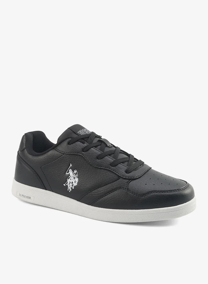 U.S. Polo Assn. black Men's Black Sneakers - Lightweight Modern Design, Comfortable Everyday Casual Shoes for Men | Best Price UAE