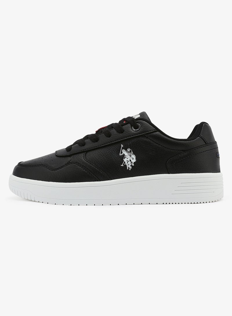 U.S. Polo Assn. Men's Black Sneakers - Lightweight Modern Design Shoes, Comfortable Everyday Casual - Image 3