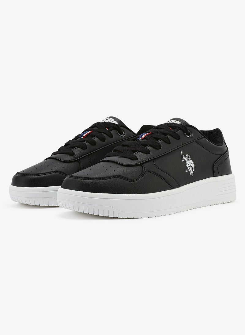 U.S. Polo Assn. Men's Black Sneakers - Lightweight Modern Design Shoes, Comfortable Everyday Casual - Image 5