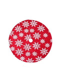 ACLIX Decorative Christmas Tree Skirt Red/White/ 90cm  - Image 1