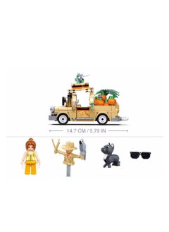 Sluban Sluban - Girl's Dream Pumpkin Fruit Truck 292 Pieces - M38-B1175  - Image 3