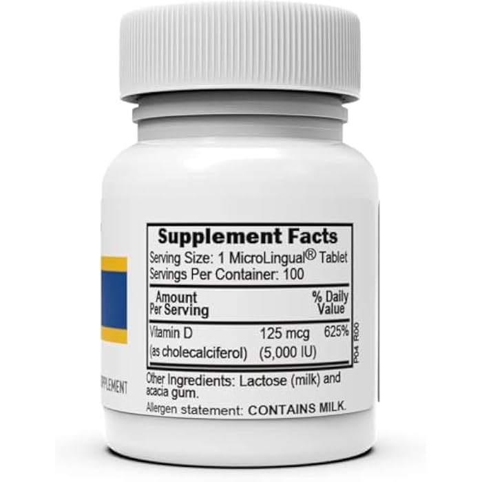 Superior Source Vitamin D3 5000 IU - Offers Immune System, Brain & Nervous System Support - Aids Calcium Absorption for Teeth & Bone Health - Bariatric Friendly - 100 Sublingual Dissolving Tablets - Image 2