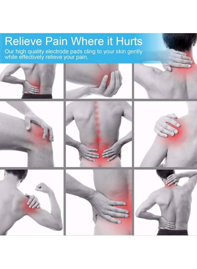 Arabest TENS Unit Muscle Stimulator - Dual Channel EMS 12 Modes Electronic Pulse Massager for Pain Relief Physical Therapy, Muscle Massager for Back, Neck, Sciatica, Shoulder Pain Relief - Image 3