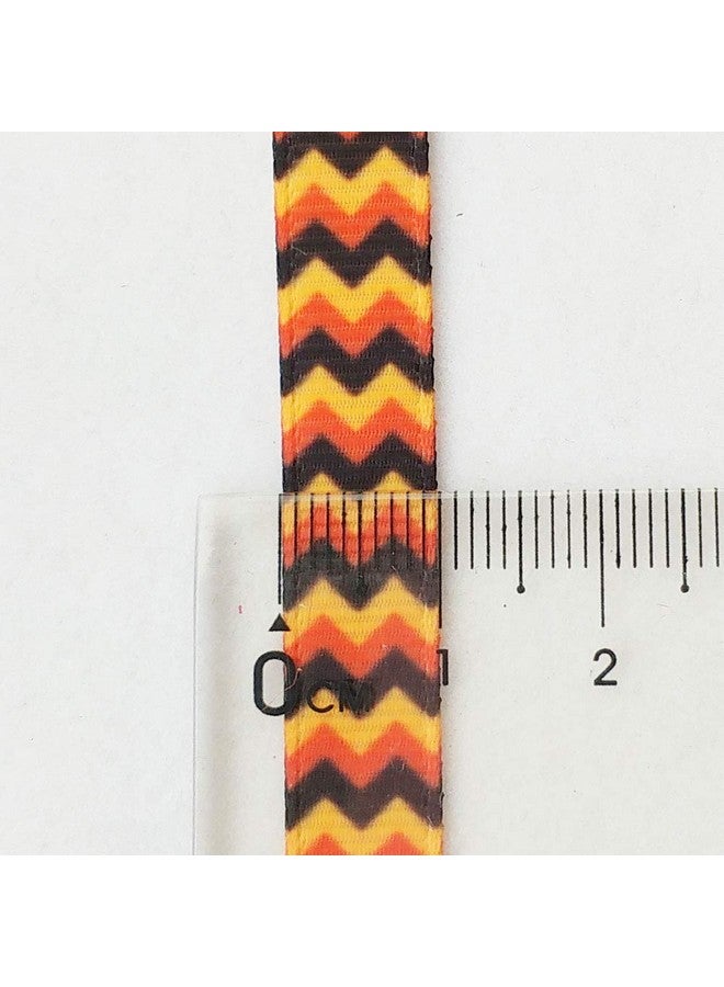 Chenkou Craft 3/8" (10Mm) Assorted 15Yards Halloween Grosgrain Ribbon Diy Craft Accessory Happy Halloween Ribbons(10Mm Halloween) - Image 3