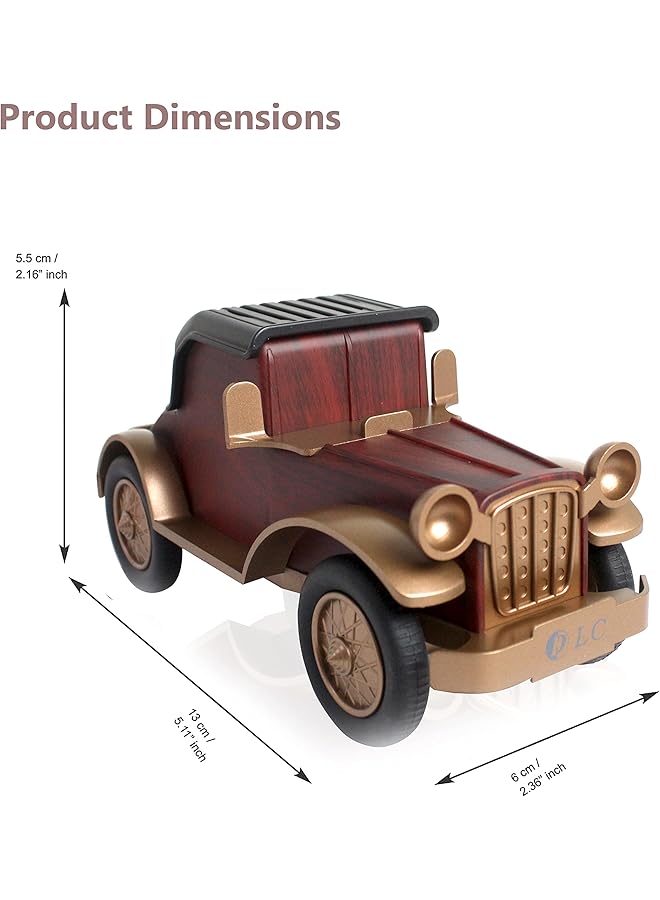 دي إل سي  راديو FM بمكبر صوت ريترو مع USB وبلوتوث - Image 2