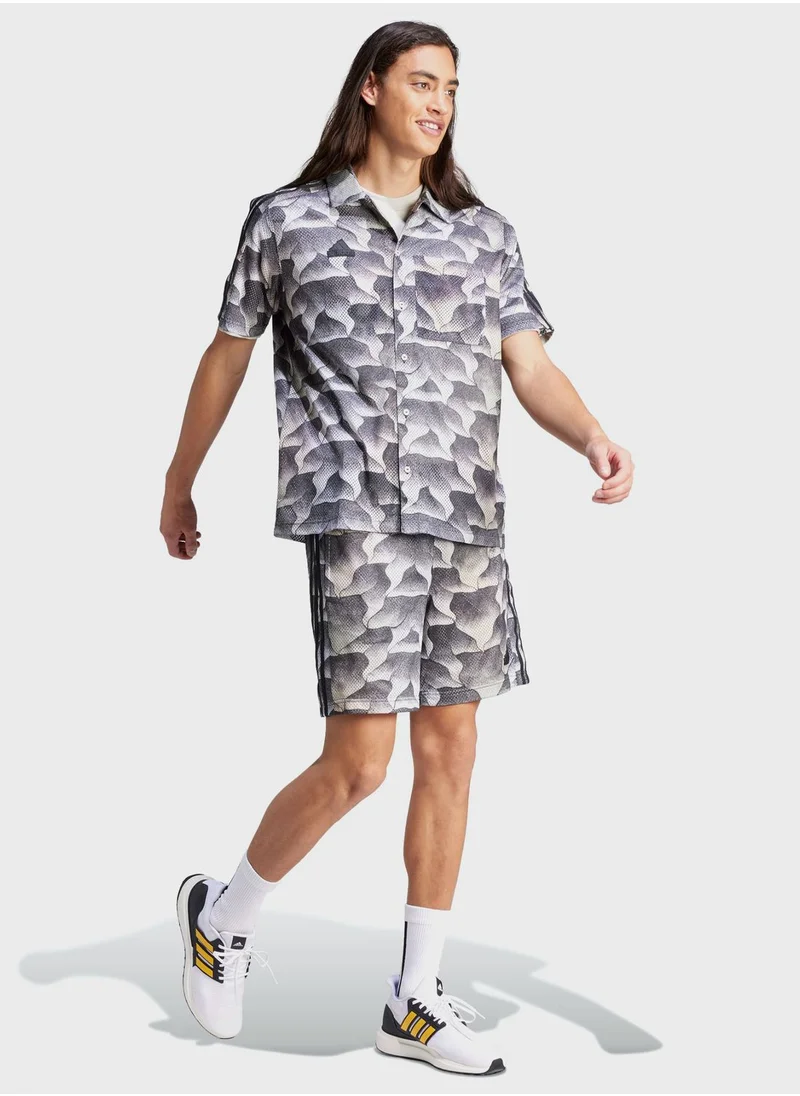 Adidas Tiro All Over Printed Mesh Shirt