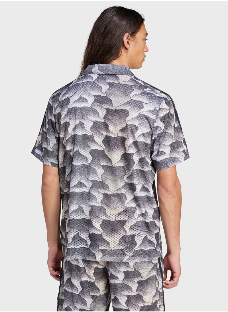 Adidas Tiro All Over Printed Mesh Shirt