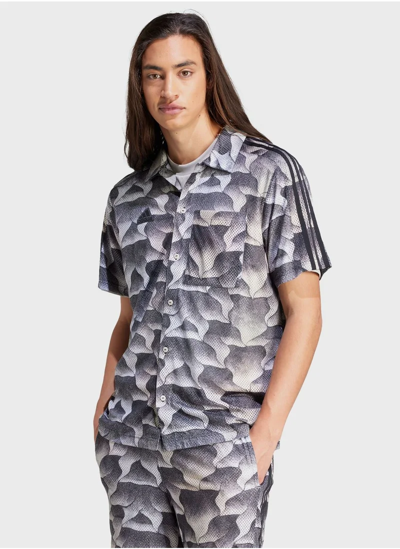 Adidas Tiro All Over Printed Mesh Shirt