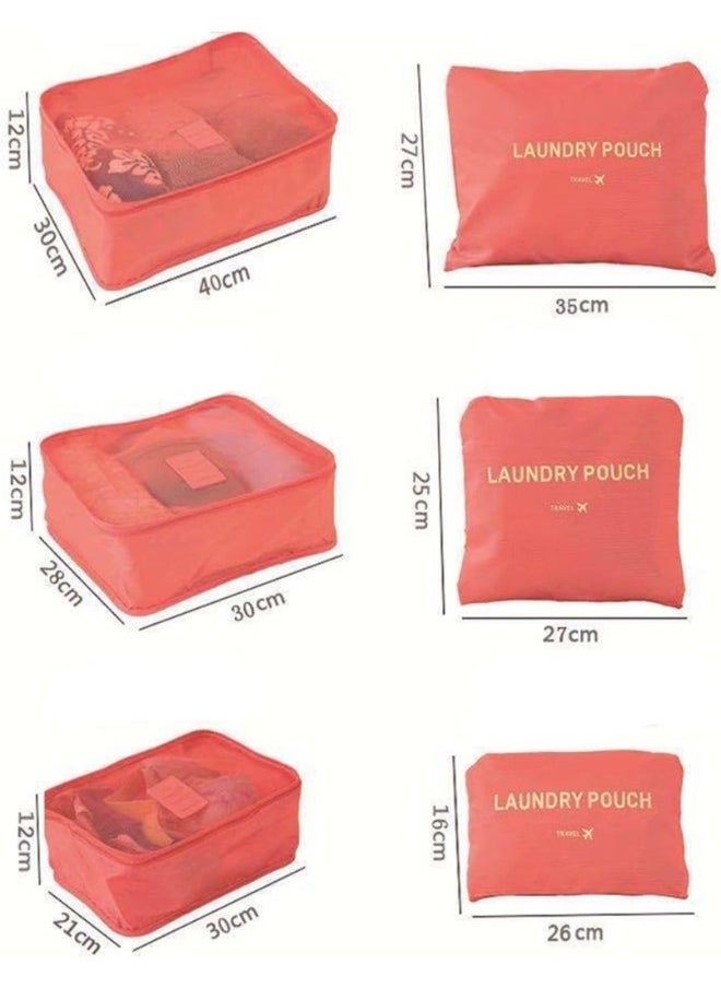 Generic - 6-piece Storage Box Set, Oxford Cloth Bag Clothing Boxes, Multifunctional Bags, Travel Box，Home Wardrobe Organizer - Image 1