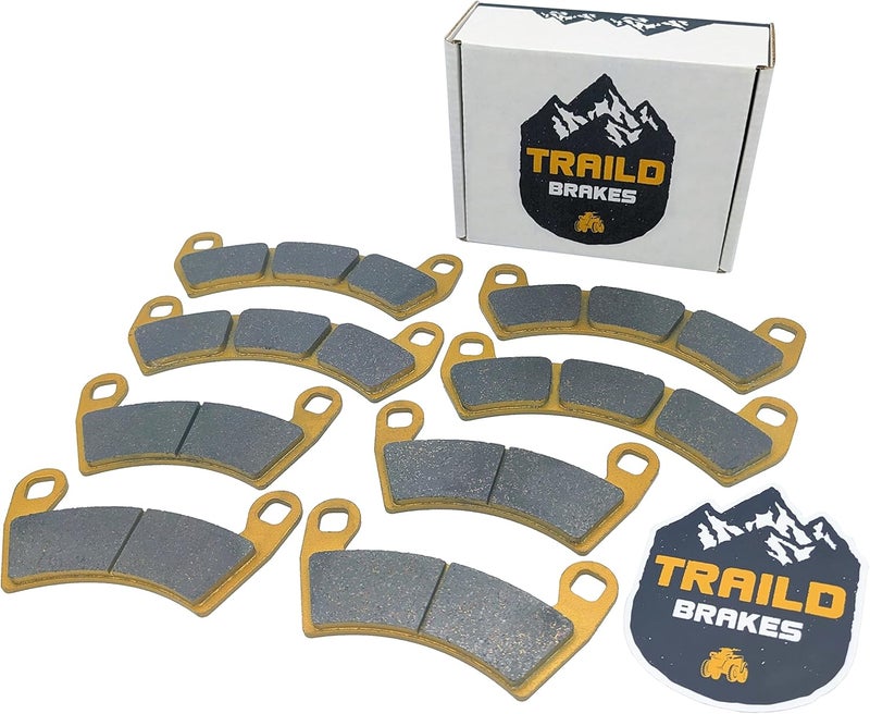 Traild Polaris RZR XP TURBO/XP 4 TURBO/PRO XP/PRO XP 4 2016-2026 Ceramic Brake Pad Set Front & Rear - Image 1
