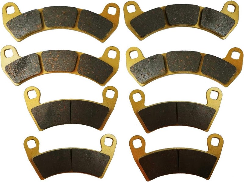 Traild Polaris RZR XP TURBO/XP 4 TURBO/PRO XP/PRO XP 4 2016-2026 Ceramic Brake Pad Set Front & Rear - Image 2
