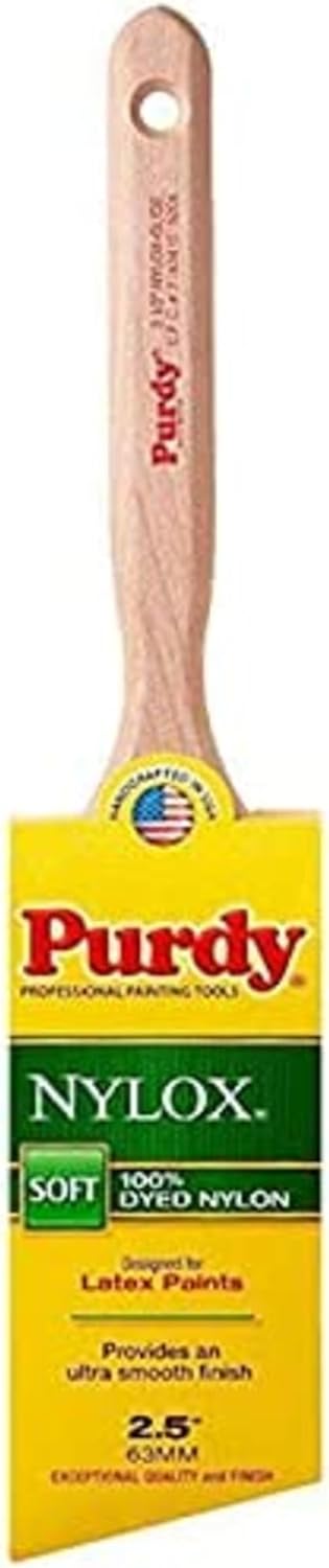 Purdy 212 Purdy 144152225 Nylox Glide Angled Sash Paint Brush Tynex Nylon - Image 1