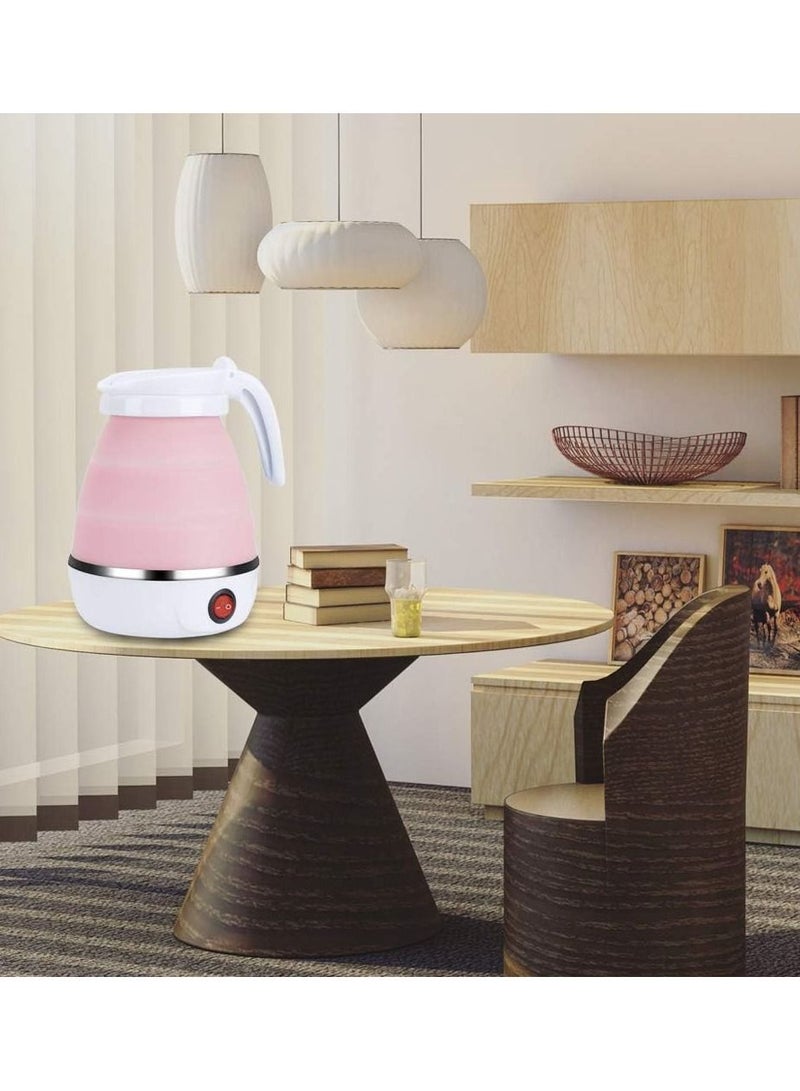 DubaiGallery Foldable kettle, Portable Foldable Electric Kettle for Travel Food Grade Silicone Electric Water Heater Collapses - Image 3