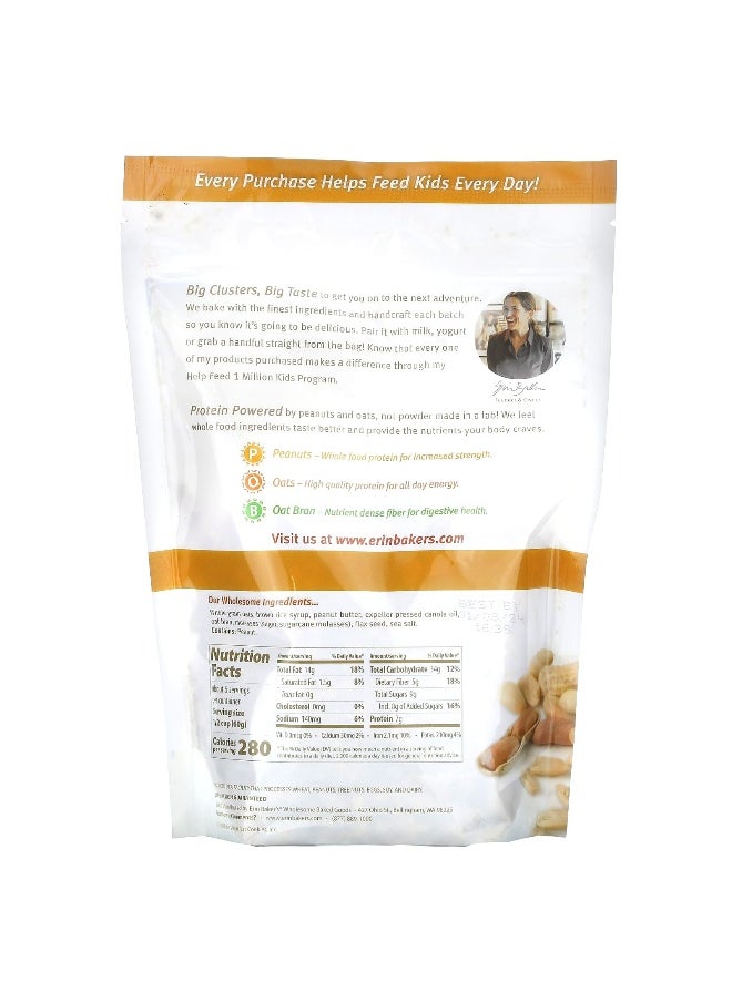 Erin Baker's Erin Baker's, Homestyle Granola, Peanut Butter, 12 oz (340 g)  - Image 2